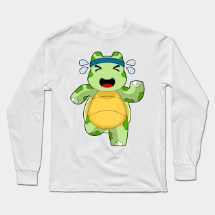 Turtle Runner Running Sports Long Sleeve T-Shirt